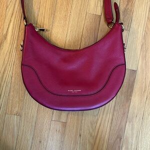 Marc Jacobs - never used Cross body , red leather 9x14